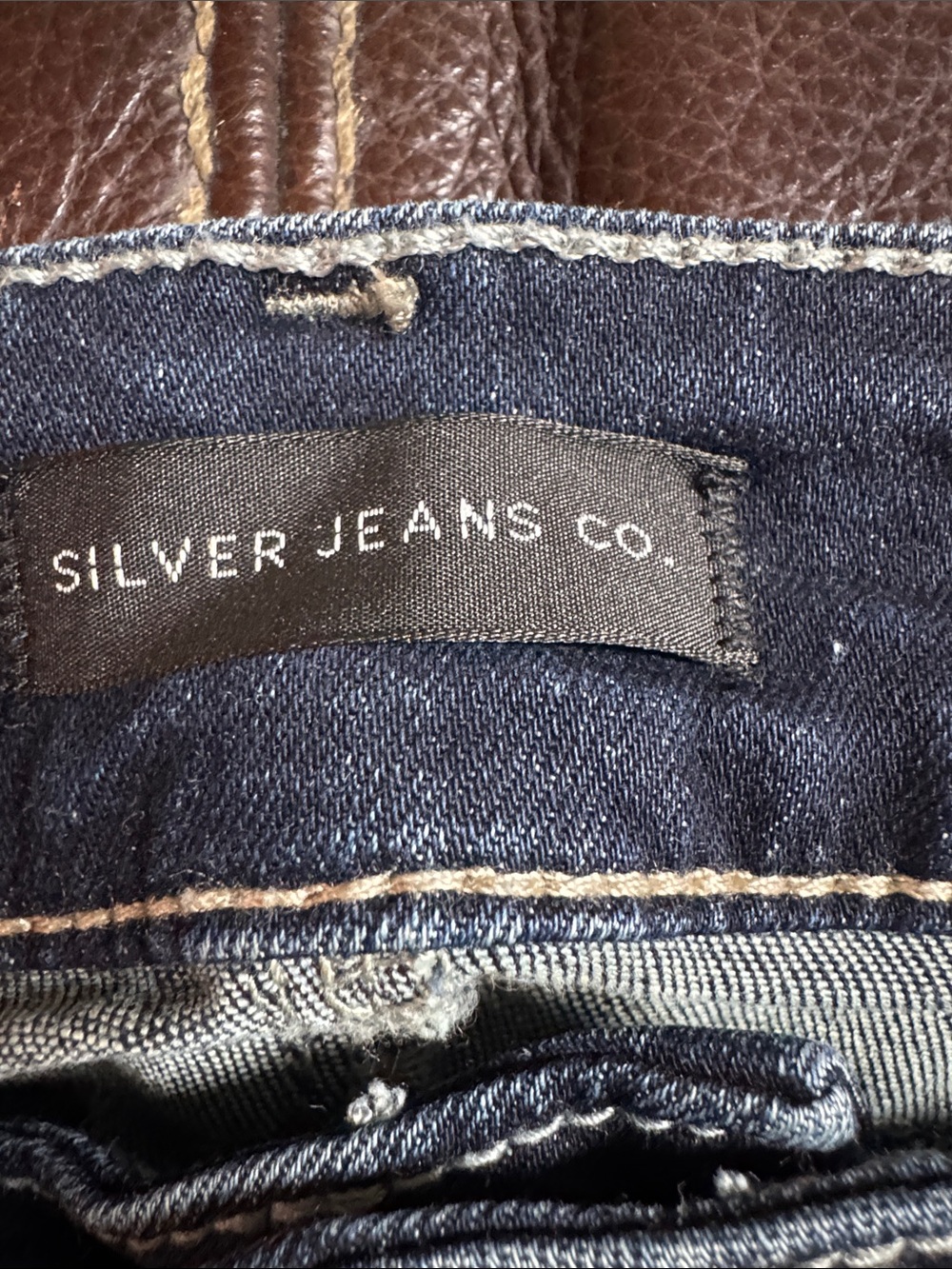 Silver Jeans Co. Men's Navy Blue Denim Jeans